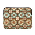 thumbnail image 1 of FORMRS 13"-13.3" Laptop Sleeve Protective Case Soft Carrying Quilted Computer Bag Cover, Retro Blossom Flower, 1 of 7