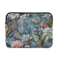thumbnail image 1 of FORMRS 13-13.3 inch Laptop Sleeve Case Soft Carrying Quilted Computer Bag Cover, Sea Plants Pattern, 1 of 7