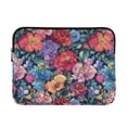 thumbnail image 1 of FORMRS 13-13.3 inch Laptop Sleeve Case Soft Carrying Quilted Computer Bag Cover, Serene Floral Pattern, 1 of 7