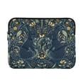 thumbnail image 1 of FORMRS 13"-13.3" Laptop Sleeve Protective Case Soft Carrying Quilted Computer Bag Cover, Shadowy Forest Pattern, 1 of 7