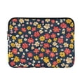 thumbnail image 1 of FORMRS 13"-13.3" Laptop Sleeve Protective Case Soft Carrying Quilted Computer Bag Cover, Small Colorful Flower, 1 of 7