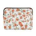 thumbnail image 1 of FORMRS 13-13.3 inch Laptop Sleeve Case Soft Carrying Quilted Computer Bag Cover, Small Floral Blooms, 1 of 7