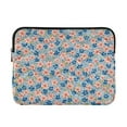 thumbnail image 1 of FORMRS 13"-13.3" Laptop Sleeve Protective Case Soft Carrying Quilted Computer Bag Cover, Small Pink Flower, 1 of 7