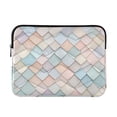 thumbnail image 1 of FORMRS 13-13.3 inch Laptop Sleeve Case Soft Carrying Quilted Computer Bag Cover, Small Pink Pattern, 1 of 7