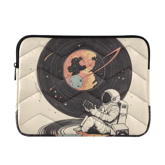 FORMRS 13"-13.3" Laptop Sleeve Protective Case Soft Carrying Quilted Computer Bag Cover, Space Record