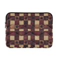 thumbnail image 1 of FORMRS 13"-13.3" Laptop Sleeve Protective Case Soft Carrying Quilted Computer Bag Cover, Star Spangled Squares, 1 of 5