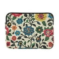 thumbnail image 1 of FORMRS 13-13.3 inch Laptop Sleeve Case Soft Carrying Quilted Computer Bag Cover, Vibrant Floral, 1 of 7