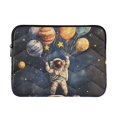 thumbnail image 1 of FORMRS 13-13.3 inch Laptop Sleeve Case Soft Carrying Quilted Computer Bag Cover, Watercolor Astronaut, 1 of 7