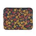 thumbnail image 1 of FORMRS 13-13.3 inch Laptop Sleeve Case Soft Carrying Quilted Computer Bag Cover, Yellow Floral, 1 of 7