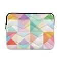 thumbnail image 1 of FORMRS 15-15.6 inch Laptop Sleeve Case Soft Carrying Quilted Computer Bag Cover, Abstract Geometric, 1 of 7