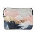 thumbnail image 1 of FORMRS 15"-15.6" Laptop Sleeve Protective Case Soft Carrying Quilted Computer Bag Cover, Abstract Landscape, 1 of 7