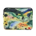 thumbnail image 1 of FORMRS 15"-15.6" Laptop Sleeve Protective Case Soft Carrying Quilted Computer Bag Cover, Art Field, 1 of 7