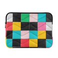 thumbnail image 1 of FORMRS 15-15.6 inch Laptop Sleeve Case Soft Carrying Quilted Computer Bag Cover, Blue Checkered Pattern, 1 of 7