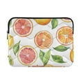 thumbnail image 1 of FORMRS 15-15.6 inch Laptop Sleeve Case Soft Carrying Quilted Computer Bag Cover, Candy Orange, 1 of 7