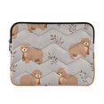 thumbnail image 1 of FORMRS 15-15.6 inch Laptop Sleeve Case Soft Carrying Quilted Computer Bag Cover, Cartoon Bear, 1 of 7