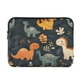 thumbnail image 1 of FORMRS 15"-15.6" Laptop Sleeve Protective Case Soft Carrying Quilted Computer Bag Cover, Cartoon Dinosaur, 1 of 7