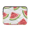thumbnail image 1 of FORMRS 15-15.6 inch Laptop Sleeve Case Soft Carrying Quilted Computer Bag Cover, Cartoon Watermelon, 1 of 7