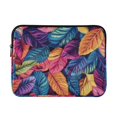 thumbnail image 1 of FORMRS 15-15.6 inch Laptop Sleeve Case Soft Carrying Quilted Computer Bag Cover, Colorful Art Leaves Pattern, 1 of 7