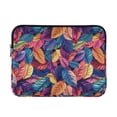 thumbnail image 1 of FORMRS 15-15.6 inch Laptop Sleeve Case Soft Carrying Quilted Computer Bag Cover, Colorful Art Leaves Pattern, 1 of 7