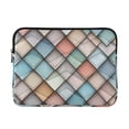 thumbnail image 1 of FORMRS 15-15.6 inch Laptop Sleeve Case Soft Carrying Quilted Computer Bag Cover, Colorful Art Pattern, 1 of 7