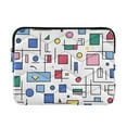 thumbnail image 1 of FORMRS 15"-15.6" Laptop Sleeve Protective Case Soft Carrying Quilted Computer Bag Cover, Colorful Cartoon Graphic, 1 of 7