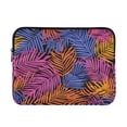 thumbnail image 1 of FORMRS 15-15.6 inch Laptop Sleeve Case Soft Carrying Quilted Computer Bag Cover, Colorful Palm Pattern, 1 of 7