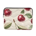 thumbnail image 1 of FORMRS 15-15.6 inch Laptop Sleeve Case Soft Carrying Quilted Computer Bag Cover, Cute Cherry, 1 of 7