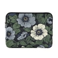 thumbnail image 1 of FORMRS 15"-15.6" Laptop Sleeve Protective Case Soft Carrying Quilted Computer Bag Cover, Dark Floral, 1 of 7