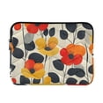 thumbnail image 1 of FORMRS 15-15.6 inch Laptop Sleeve Case Soft Carrying Quilted Computer Bag Cover, Floral Pattern, 1 of 7