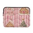 thumbnail image 1 of FORMRS 15-15.6 inch Laptop Sleeve Case Soft Carrying Quilted Computer Bag Cover, Gingerbread Houses, 1 of 7