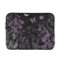 thumbnail image 1 of FORMRS 15-15.6 inch Laptop Sleeve Case Soft Carrying Quilted Computer Bag Cover, Gothic Floral Print, 1 of 7