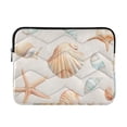 thumbnail image 1 of FORMRS 15"-15.6" Laptop Sleeve Protective Case Soft Carrying Quilted Computer Bag Cover, Gray Seashell, 1 of 7