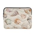 thumbnail image 1 of FORMRS 15-15.6 inch Laptop Sleeve Case Soft Carrying Quilted Computer Bag Cover, Green Watercolor Seashells, 1 of 7