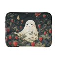 thumbnail image 1 of FORMRS 15-15.6 inch Laptop Sleeve Case Soft Carrying Quilted Computer Bag Cover, Happy Ghost, 1 of 7