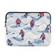 thumbnail image 1 of FORMRS 15"-15.6" Laptop Sleeve Protective Case Soft Carrying Quilted Computer Bag Cover, Ice Rink, 1 of 7