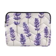 thumbnail image 1 of FORMRS 15"-15.6" Laptop Sleeve Protective Case Soft Carrying Quilted Computer Bag Cover, Lavender Pattern, 1 of 7