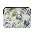 thumbnail image 1 of FORMRS 15-15.6 inch Laptop Sleeve Case Soft Carrying Quilted Computer Bag Cover, Light Floral Pattern, 1 of 7