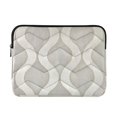thumbnail image 1 of FORMRS 15"-15.6" Laptop Sleeve Protective Case Soft Carrying Quilted Computer Bag Cover, Light Gray Pattern, 1 of 7
