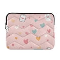 thumbnail image 1 of FORMRS 15-15.6 inch Laptop Sleeve Case Soft Carrying Quilted Computer Bag Cover, Love in The Air, 1 of 7