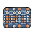thumbnail image 1 of FORMRS 15-15.6 inch Laptop Sleeve Case Soft Carrying Quilted Computer Bag Cover, Modern Color Circle, 1 of 7