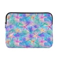 thumbnail image 1 of FORMRS 15-15.6 inch Laptop Sleeve Case Soft Carrying Quilted Computer Bag Cover, Neon Starfish Pattern, 1 of 7