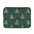 thumbnail image 1 of FORMRS 15"-15.6" Laptop Sleeve Protective Case Soft Carrying Quilted Computer Bag Cover, New Year Tree Pattern, 1 of 7