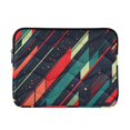 thumbnail image 1 of FORMRS 15-15.6 inch Laptop Sleeve Case Soft Carrying Quilted Computer Bag Cover, Orange Abstract Lines, 1 of 7
