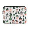 thumbnail image 1 of FORMRS 15-15.6 inch Laptop Sleeve Case Soft Carrying Quilted Computer Bag Cover, Orange Christmas House, 1 of 7