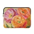 thumbnail image 1 of FORMRS 15-15.6 inch Laptop Sleeve Case Soft Carrying Quilted Computer Bag Cover, Pink Abstract Floral, 1 of 7