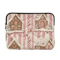 thumbnail image 1 of FORMRS 15-15.6 inch Laptop Sleeve Case Soft Carrying Quilted Computer Bag Cover, Pink Candy House, 1 of 7