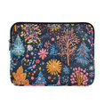 thumbnail image 1 of FORMRS 15-15.6 inch Laptop Sleeve Case Soft Carrying Quilted Computer Bag Cover, Pink Christmas Splendor, 1 of 7