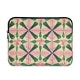 thumbnail image 1 of FORMRS 15"-15.6" Laptop Sleeve Protective Case Soft Carrying Quilted Computer Bag Cover, Pink Symmetrical Stars, 1 of 7