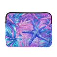 thumbnail image 1 of FORMRS 15-15.6 inch Laptop Sleeve Case Soft Carrying Quilted Computer Bag Cover, Purple Starfish Pattern, 1 of 7