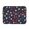 thumbnail image 1 of FORMRS 15"-15.6" Laptop Sleeve Protective Case Soft Carrying Quilted Computer Bag Cover, Red Starry Pattern, 1 of 7